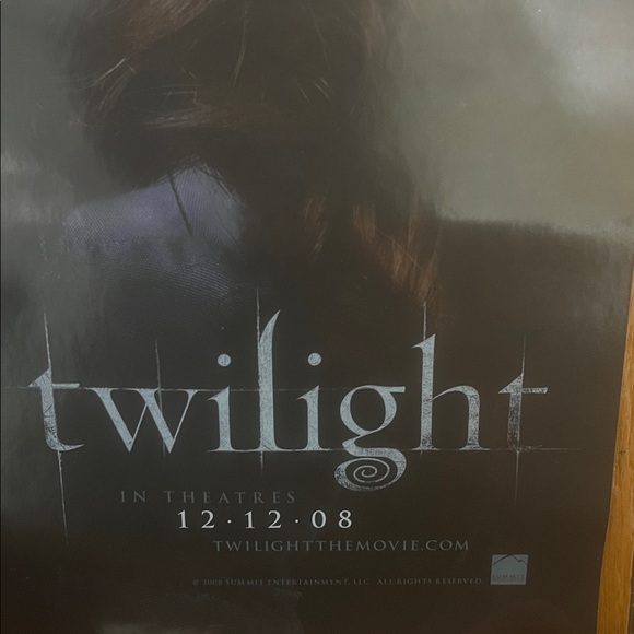 Twilight 2008 Movie Poster Original 11.5 x 17 vintage retro Pattinson Kristen - Picture 6 of 8